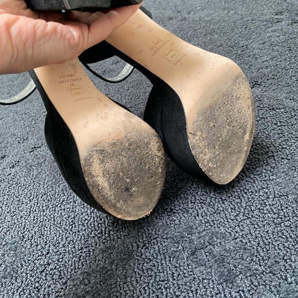 Stewart weitzman suede platform heels - Picture 5 of 6
